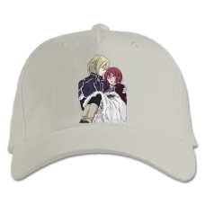Baseball cap with Print Akagami No Shirayukihime Love - white