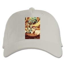 Baseball cap with Print Akagami No Shirayukihime Theme - white