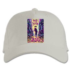 Бейсболка с принтом Моб Психо 100 Принт - белая