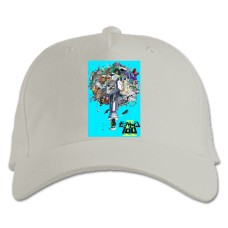 Бейсболка с принтом Моб Психо 100 Вселенная - белая