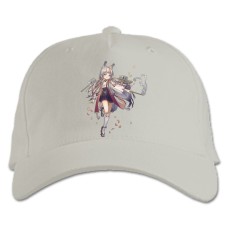 Baseball cap with Print Azur Lane Hero Print 0005 - white