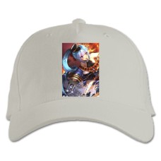 Baseball cap with Print Azur Lane Hero Print 0023 - white