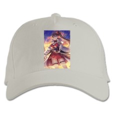 Baseball cap with Print Azur Lane Hero Print 0026 - white