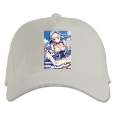 Baseball cap with Print Azur Lane Hero Print 0029 - white