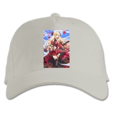 Baseball cap with Print Azur Lane Hero Print 0038 - white