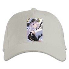 Baseball cap with Print Azur Lane Hero Print 0040 - white