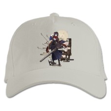 Baseball cap with Print Azur Lane Hero Print 0046 - white
