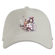 Baseball cap with Print Azur Lane Hero Print 0050 - white