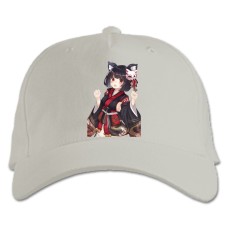 Baseball cap with Print Azur Lane Hero Print 0071 - white