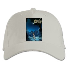 Baseball cap with Print The Promised Neverland Print - white