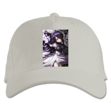 Бейсболка с принтом Последний Серафим Асурамару - белая