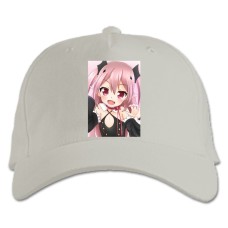 Бейсболка с принтом Последний Серафим Прикольная Крул Цепеш - белая