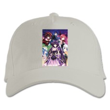 Baseball cap with Print Date A Live Heroes - white