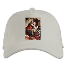 Baseball cap with Print Date A Live Kurumi Tokisaki - white