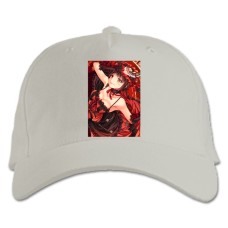 Baseball cap with Print Date A Live Hero Kurumi Tokisaki - white