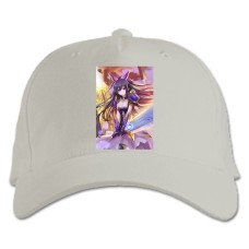 Baseball cap with Print Date A Live Girl Yatogami Tohka Hero - white