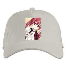 Baseball cap with Print Date A Live Kotori Itsuka - white