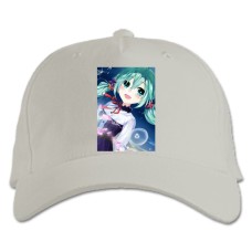 Baseball cap with Print Date A Live Natsumi - white