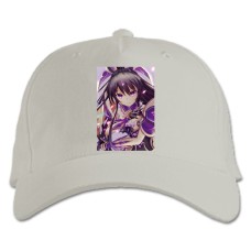 Baseball cap with Print Date A Live Tohka Yatogami Hero - white