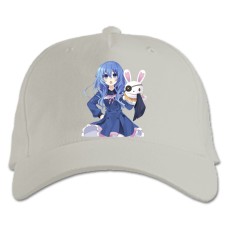Baseball cap with Print Date A Live Yoshino - white