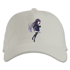 Baseball cap with Print Date A Live Happy Yatogami Tohka - white