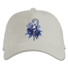 Baseball cap with Print Date A Live Origami Tobiichi Hero - white