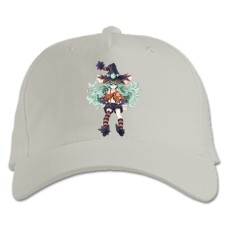 Baseball cap with Print Date A Live Natsumi Little Witch - white