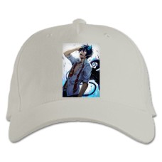 Baseball cap with Print Blue Exorcist Art Version - white