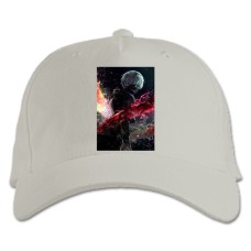 Baseball cap with Print Tokyo Ghoul Ken Kaneki Boy - white