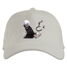 Baseball cap with Print Tokyo Ghoul Print Hero Boy - white