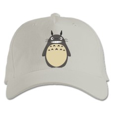 Baseball cap with Print Tonari No Totoro Main Hero - white