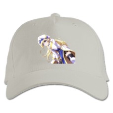 Бейсболка с принтом Убийца Гоблинов Жрица - белая