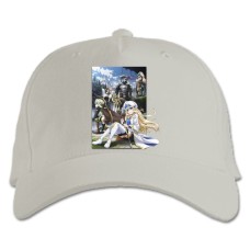 Бейсболка с принтом Убийца Гоблинов Вселенная - белая