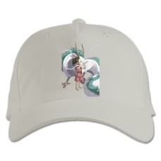 Baseball cap with Print Sen To Chihiro No Kamikakushi Print - white