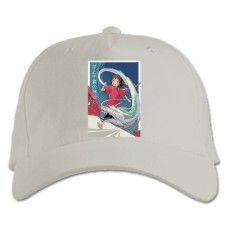 Baseball cap with Print Sen To Chihiro No Kamikakushi Chihiro Ogino Hero - white