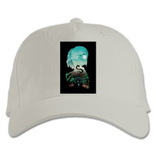 Baseball cap with Print Sen To Chihiro No Kamikakushi Theme Print - white