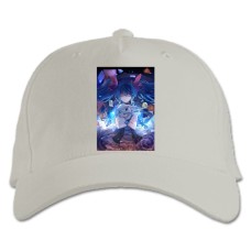 Baseball cap with Print Hatsune Miku Print - white