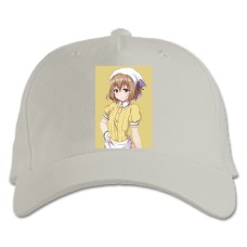 Baseball cap with Print Blend S Mafuyu Hoshikawa - white