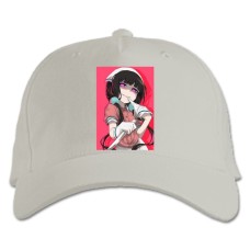 Baseball cap with Print Blend S Maika Sakuranomiya Girl - white