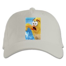 Baseball cap with Print Angry Birds Yellow - white
