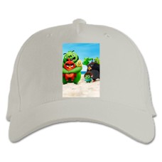 Baseball cap with Print Angry Birds Heroes - white
