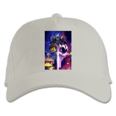 Бейсболка с принтом Лего Космический - белая