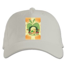 Бейсболка с принтом Моя Маленькая Пони Пони Эплджек - белая