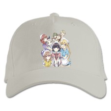 Baseball cap with Print Blend S Main Characters - white