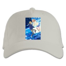 Baseball cap with Print Beyond The Boundary Kuriyama With Akihito - white