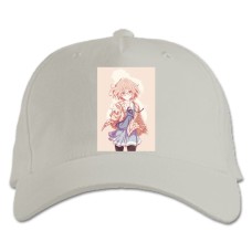 Baseball cap with Print Beyond The Boundary Amazing Kuriyama Mirai - white
