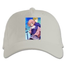 Baseball cap with Print Beyond The Boundary Kuriyama And Akihito - white