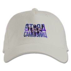 Baseball cap with Print Suicide Squad Heroes Logo - white