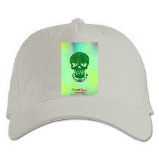 Baseball cap with Print Suicide Squad Killercroc Art - white
