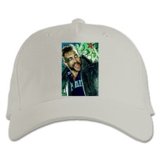 Baseball cap with Print Suicide Squad Captain Boomerang - white